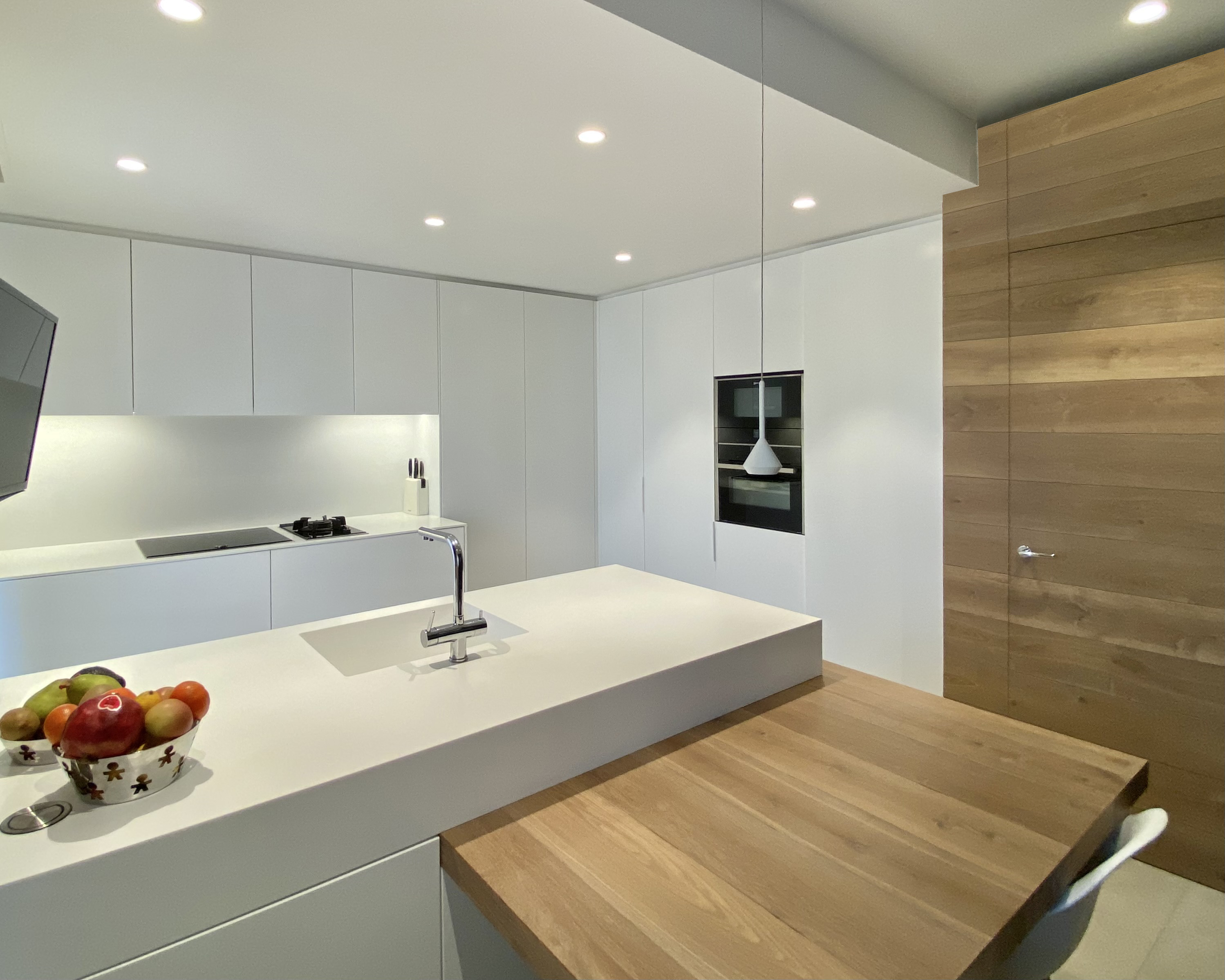 Reforma cuina Manresa - detall taulell