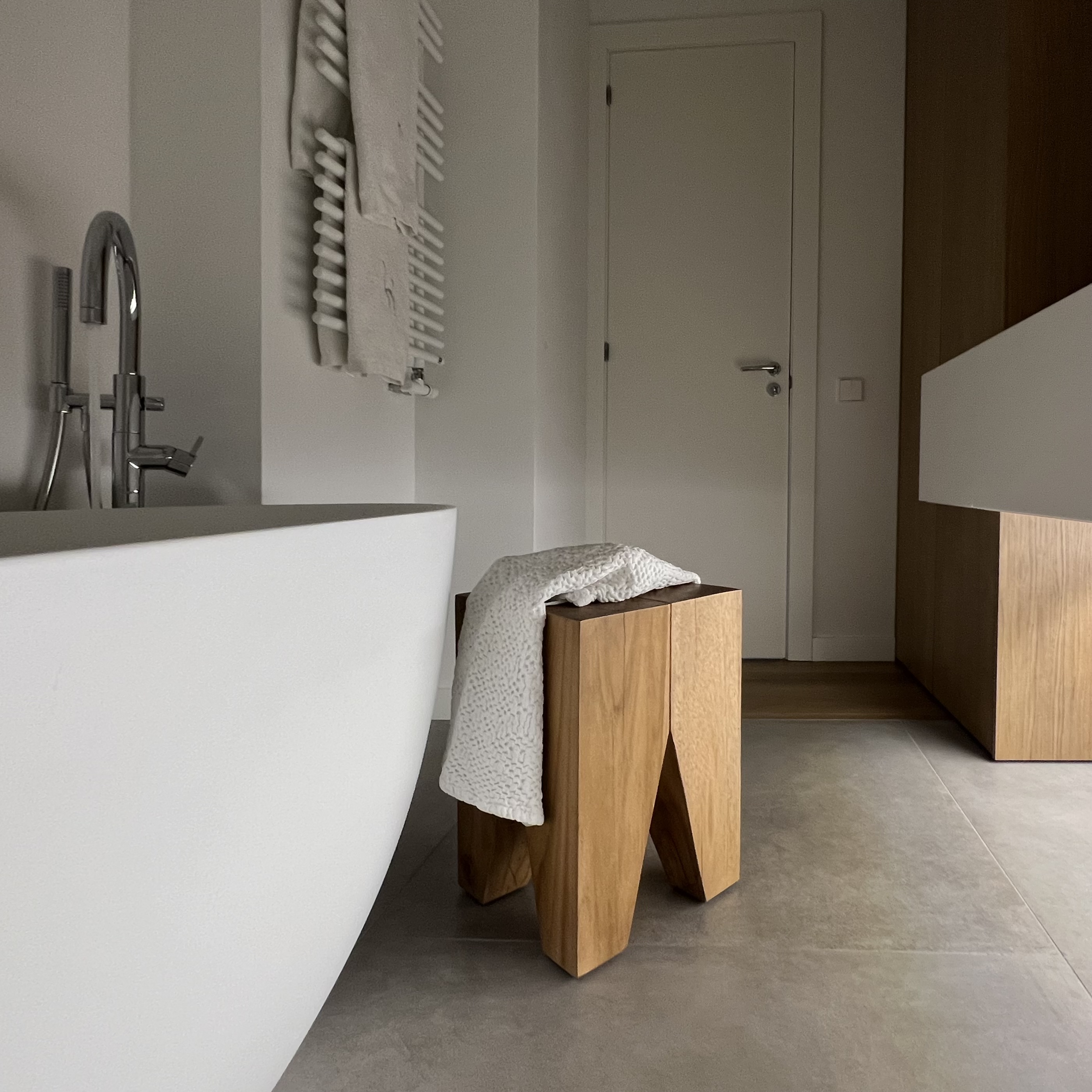 Reforma pis Manresa - detall materials
